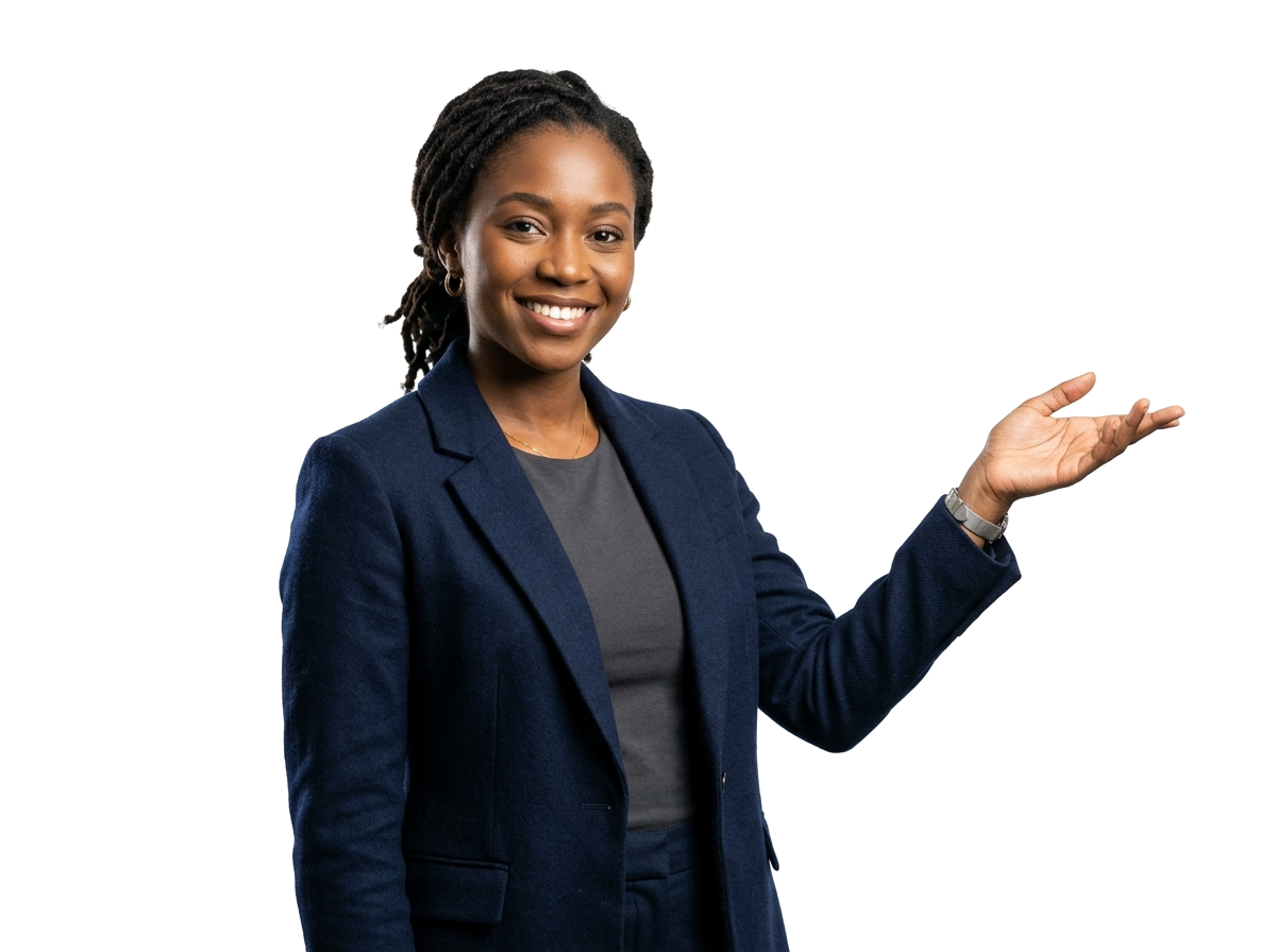 Consultora Nest Angola apontando para as soluções